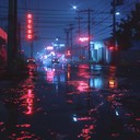 serene synthwave melodies with a nostalgic futuristic touch