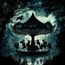 exhilarating dark cabaret instrumental with swirling accordion melodies