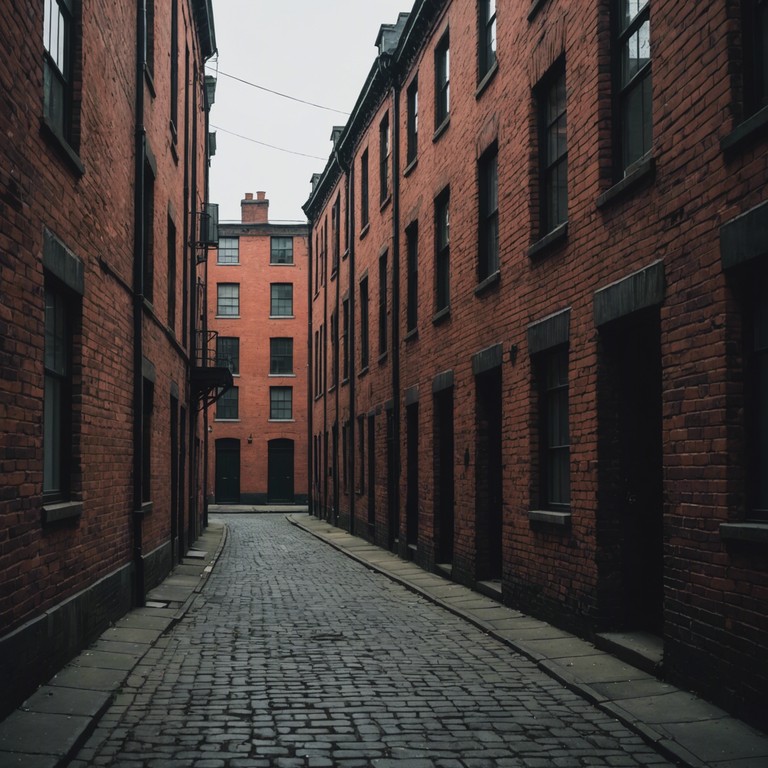 Delve deeper into the emotions of urban isolation with this variant of the original composition. Echoes in empty alleys uses the same instrumental setup but shifts focus slightly to the echoing sounds one might hear while wandering through back alleys, adding an eerie layer to the track’s ambiance, making it ideal for enhancing scenes in thrillers or psychological dramas set in urban environments.