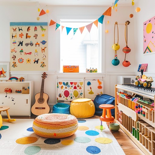 An exuberant and delightful track using toy instruments, evoking childlike joy and wonder. The bouncy tempo and quirky sound effects create a fun, light hearted atmosphere, perfect for evoking smiles and happiness.