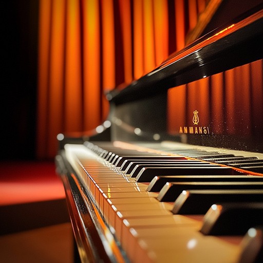 A gentle piano composition that captures the quiet moments in a broadway theater just before the audience arrives. It weaves soft melodies that reflect the anticipation and beauty of the empty stage.