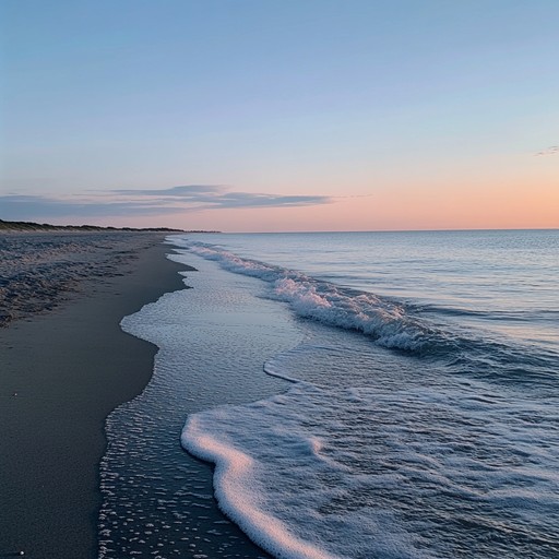 Experience the tranquility of ocean breezes through soothing harp melodies that wash over you like gentle waves. This ambient composition is designed to calm the mind and spirit, evoking images of peaceful seaside vistas.