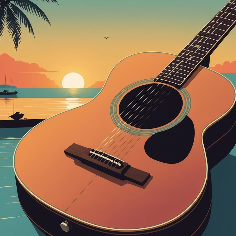 Imagine a soft breeze wafting through the streets of havana as the sun gently sets, the city's colors turning warmly golden. This acoustic guitar driven piece provides a gentle, melodic soundtrack to peaceful moments of introspection and cultural appreciation in the heart of cuba.