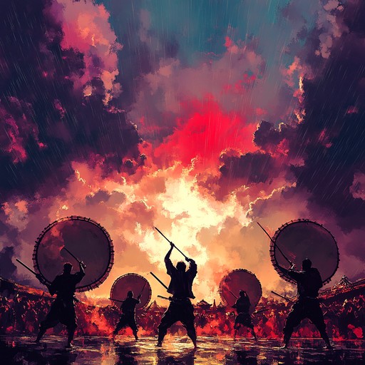 An aggressive instrumental track that combines powerful tribal percussion with roaring drums and primal chants, capturing the raw energy of ancient rituals and the ferocity of the natural world.