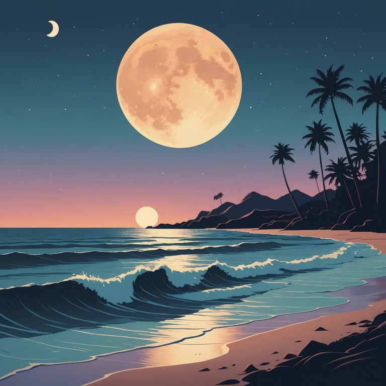 This track features a gentle blend of rhythmic beats and soothing melodic lines, creating a tender and heartfelt atmosphere that mirrors the soft whispers of a lover's intimate conversation under the moonlight. The music infuses new jack swing with a soft touch, making it soulful yet approachable. Perfect for moments of reflection or gentle evening wind downs.