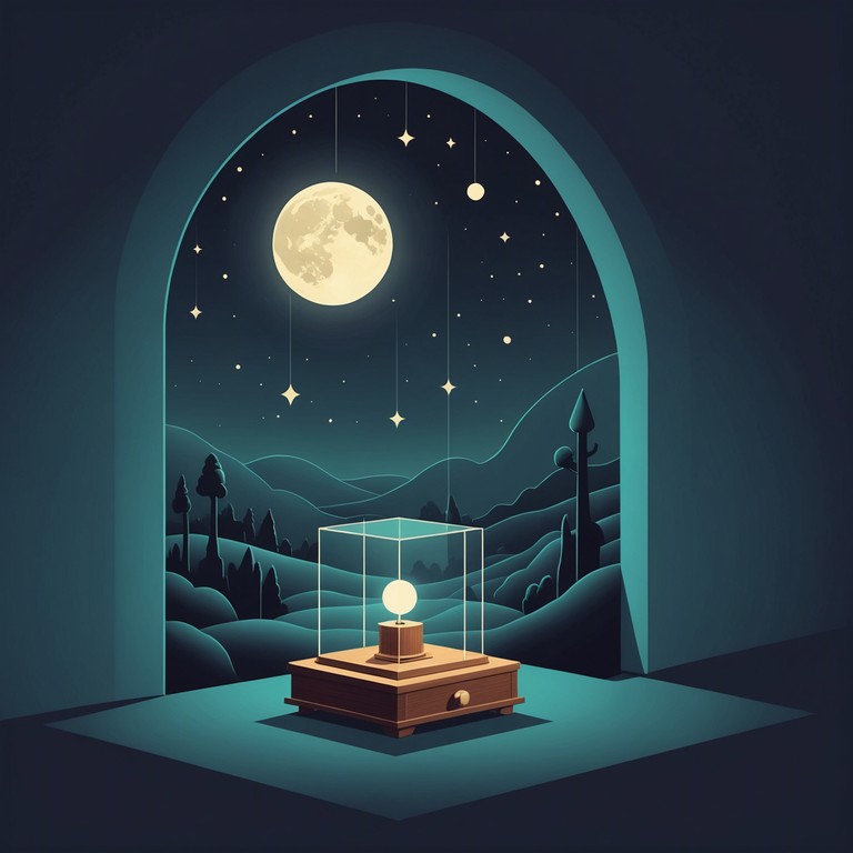 Crafting a soundscape that feels like a warm, embracing lullaby, this track uses minimalistic melodies played on a music box to send listeners off into the dream world under a moonlit night.