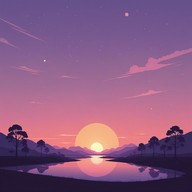 ethereal sounds meet chill evening vibes