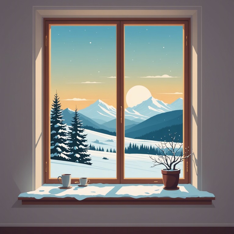 An evocative track designed to soothe and relax, 'celestial winter calm' reflects the calming beauty of a snowy night. With soothing harp melodies woven through a rich tapestry of ambient soundscapes, this piece is ideal for unwinding during the holidays.