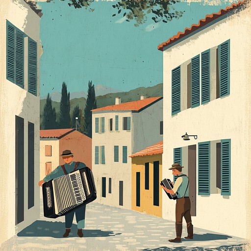 An evocative chalga piece that captures the essence of balkan nostalgia. The melody carries traditional rhythms with modern influences, enriched by dynamic accordion and strings, painting a picture of joyous past and heartfelt reminiscence.