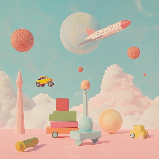 An instrumental piece blending toy instruments with soft electronics, evoking feelings of nostalgia and innocence.