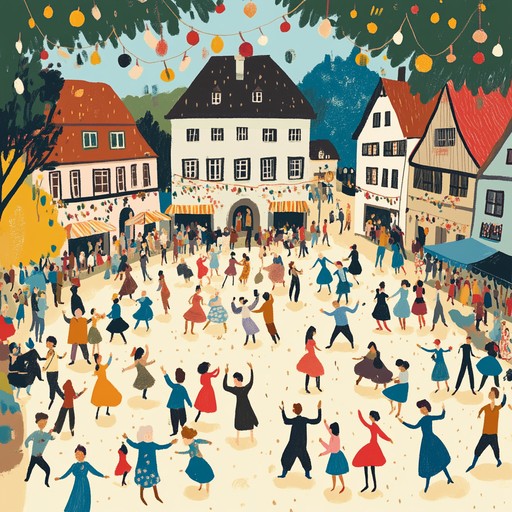 A vibrant and uplifting instrumental track that captures the essence of german schlager music, blending traditional melodies with modern rhythms to evoke feelings of joy, unity, and celebration. The song takes the listener on a euphoric journey through lively festivals and dances, embodying the cheerful spirit of german culture.