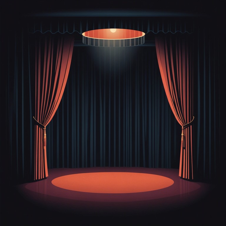 This piece evokes the dimly lit atmosphere of a vintage cabaret club, where the soft murmur of conversations blends with a contemplative melody. Featuring a complex emotional landscape, the song intertwines dark tones with introspective moments, providing a soundtrack for quiet reflection or a brooding, late night ambiance.