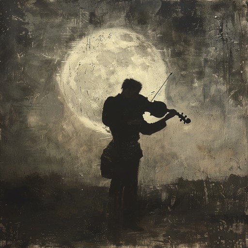 This piece captures the elegance of a moonlit night, blending enchanting violin melodies with an air of mystery and romance. As the music unfolds, it evokes the feeling of an intimate dance under the stars, with suspenseful undertones adding to the narrative of a love story hidden in the shadows.