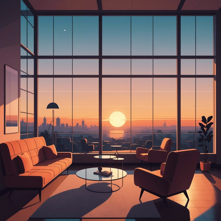 This track features a laid back, groovy baseline complemented by smooth, lush jazz melodies creating the perfect atmosphere for an evening lounge setting. An infusion of subtle electronic elements brings a contemporary feel to the classic lounge vibe.