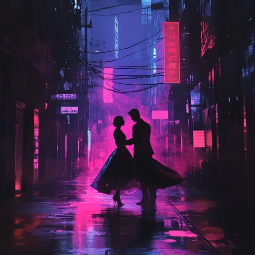 Envision a seductive tango played in the shadowed streets of a bustling city. This track merges the passionate flair of traditional tango with sleek electronic elements, creating an edgy yet heartfelt soundscape. The bandoneon leads with its poignant melody while synths and electronic rhythms elevate the intensity, evoking a sense of mystery and allure