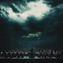 orchestral metal clashes in silent breaks