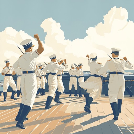 A vibrant and groovy instrumental piece that celebrates the courage and tradition of the russian navy. It blends traditional maritime melodies with modern grooves, creating an atmosphere of triumph and energy.