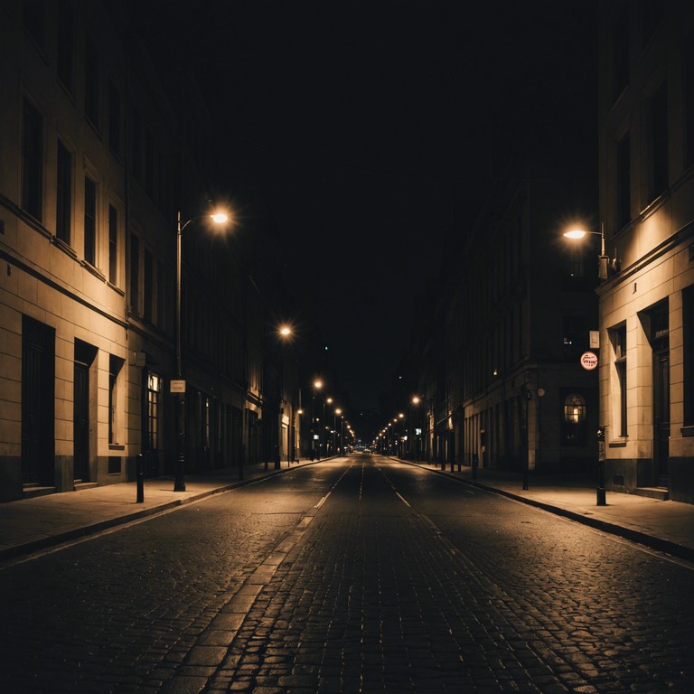 This track embodies the gritty essence of nighttime city landscapes through powerful, aggressive beats and a relentless rhythm, portraying the unyielding spirit of urban life. It's as if the very shadows themselves are rising to strike, encapsulated by a solemn piano riff that meanders through the cacophony of city sounds.