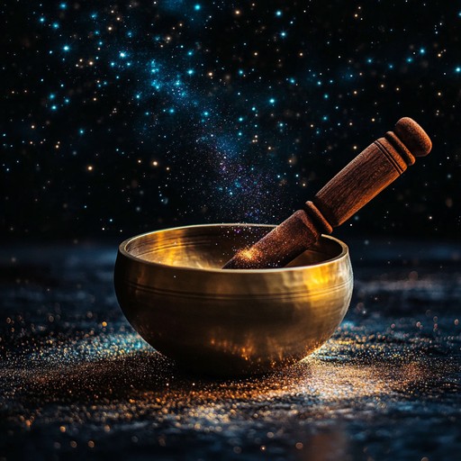 This instrumental track fuses the resonant tones of tibetan singing bowls with subtle electronic textures, guiding the listener through a journey of introspection and spiritual awakening amidst mountain serenity.