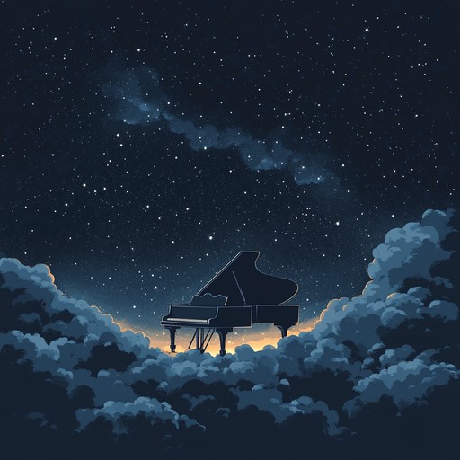 This piece captures the essence of the night sky, leading the listener through a cosmic exploration of emotions with delicate piano phrases and sweeping string sections.