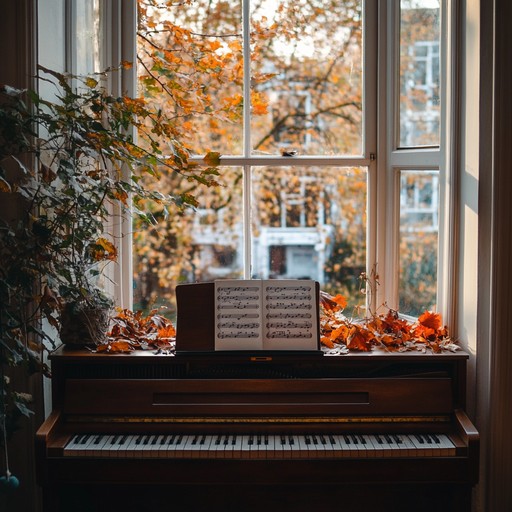 This calm jazz instrumental draws from classic soul and jazz, featuring gently played piano chords, smooth bass lines, and soft brushes on the drums. Perfect for unwinding on a cozy autumn evening or setting a tranquil mood for a peaceful night in.