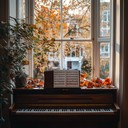 relax with soothing autumn evening jazz vibes.