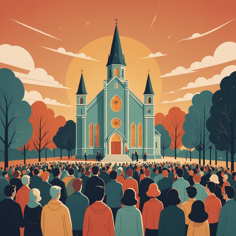 This track mirrors the high energy and joyful celebrations found in a spirited gospel church during holiday seasons, featuring robust organ play and a choir that adds layers of warmth and festivity.