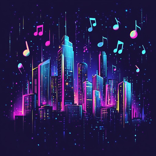 An upbeat instrumental r&b track that fuses modern electronic elements with soulful rhythms, capturing the vibrant energy of the city at night. Pulsating bass lines, smooth synthesizers, and rhythmic percussion blend to create a captivating groove that invites listeners to move and feel the heartbeat of urban nightlife.