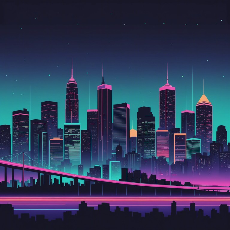 Imagine cruising through a bustling cityscape as neon lights pulse to the rhythm of vibrant electropop beats. This track embodies the urban pulse and nocturnal thrill of a lively downtown area. High energy synthesizers and a pounding bass line drive the song, crafting an atmosphere of unstoppable dynamism and youthful exuberance.