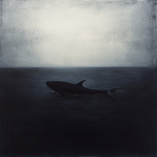 Embark on an eerie underwater journey with this haunting, sorrowful instrumental track. A lost whale's lament echoes through the deep, blending ethereal soundscapes with unusual aquatic tones, creating a profound sense of loneliness and mystery. The melancholic melody, driven by the whalebone xylophone, paints a vivid picture of the ocean's vast isolation.