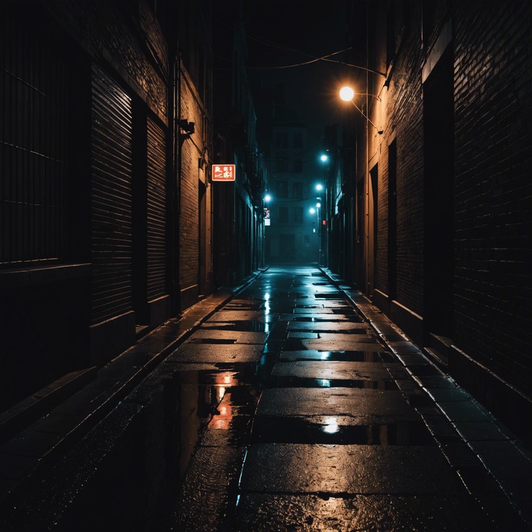 An instrumental track that explores the deeper and darker side of psychedelic rock, featuring a mixture of suspenseful build ups and sudden drops that mimic the whispers and shadows of a forgotten neon lit alley. Capturing a sense of tension and mystery, the music will navigate through an ever changing landscape of both eerie quietude and intense crescendos.