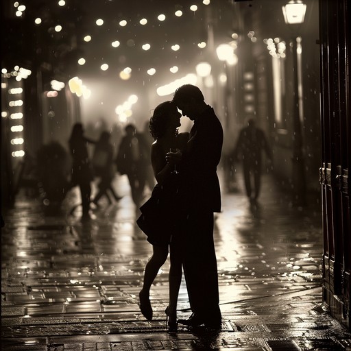 The song captures the essence of a sultry tango dance in the vibrant streets of buenos aires on a warm summer night. It features a captivating interplay between the accordion and violin, accompanied by the steady rhythm of the piano and double bass. The melody is filled with longing, desire, and fiery passion, evoking the sensual movements of the tango dancers.