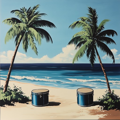 Feel the vibrant energy of the tropics with upbeat steel drum rhythms and melodies that evoke a sense of summer paradise. This track's joyful and carefree vibe is perfect for bringing an island atmosphere to any gathering.