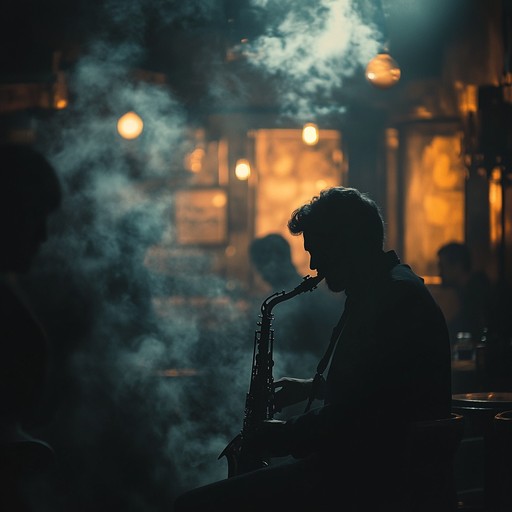 An instrumental piece blending gritty textures with sultry torch lounge atmospheres. This track features smooth, smoky melodies from the saxophone, layered over dark, jazzy piano chords and a steady, low key rhythm section. The ambiance evokes an intimate, late night lounge experience, perfect for evoking emotions of nostalgia and gritty allure.