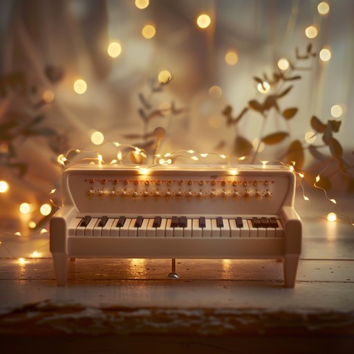 A nostalgic toy piano leads this transformative instrumental, creating an emotive landscape where soft, electronic elements join in delicate harmony. The piece evokes memories, encouraging contemplation and quiet introspection. Echoing chimes and subtle synth tones enhance the immersive experience, blending traditional toy sounds with modern toytronica aesthetics.