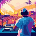 motivating electronic track with dynamic rhythms and uplifting harmonies.