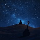 haunting melodies evoking mystical desert nights under starry skies