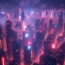 soaring synths blend into a mystical cyber realm
