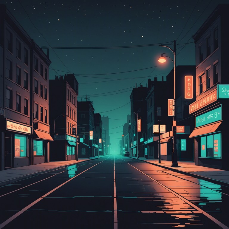 A deeply introspective journey through late night harlem utilizing the expressive tones of a saxophone. This piece combines elements of jazz and soul to reflect the quiet contemplation and nuanced emotions of a solitary midnight stroll through vibrant streets. The music transitions from softly contemplative melodies to more soulful expressions, capturing the ebb and flow of city life and personal introspection.