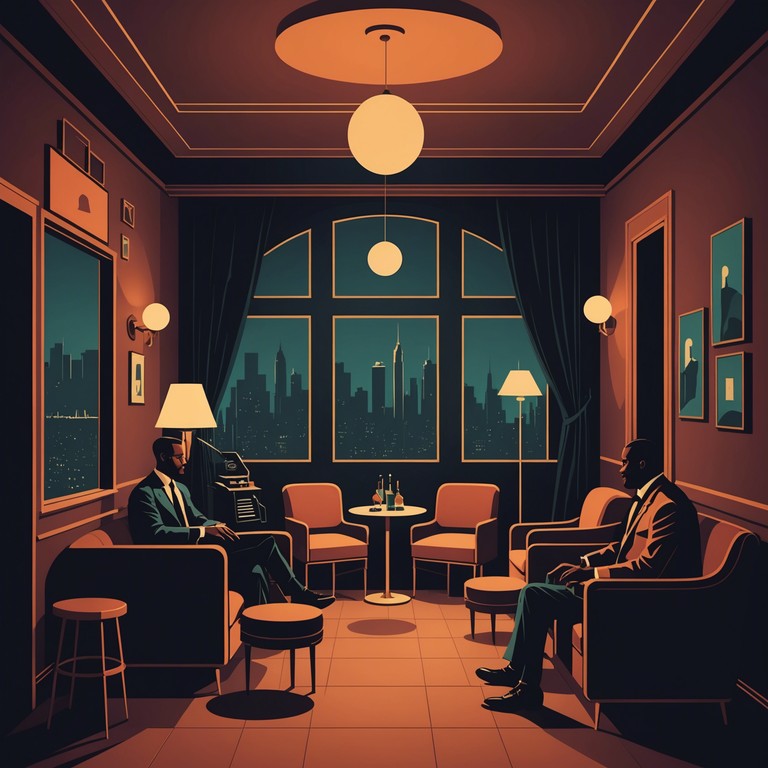 Imagine a late night jazz club scene, filled with the aroma of aged whiskey and the soft, sultry sounds of a torch lounge performance. This music embodies a smooth yet intensely emotional atmosphere, where smoky vocals might typically haunt the ballads, but here the focus is on a single expressive electric piano spinning tales of lost loves and midnight confessions.