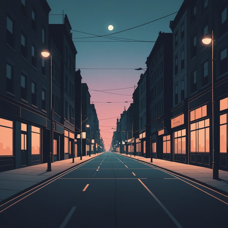 This track uses subtle and minimalist garage beats to evoke a sense of quiet introspection, like wandering alone in empty urban spaces at twilight. Its understated approach creates space for reflection and thought.