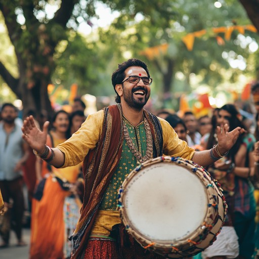 Showcasing the powerful traditions and modern influences in punjabi drum music, this composition brings to life the joy and vibrancy of south asian festivals with a powerful, rhythmic performance