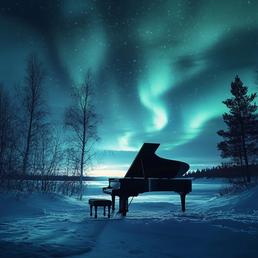 This instrumental track draws inspiration from the serene beauty of the northern lights and the melancholic grace of finnish landscapes. Smooth piano melodies intertwine with subtle, soulful chord progressions, evoking deep emotions. The serene backdrop of a quiet finnish night amplifies the sense of peaceful introspection.