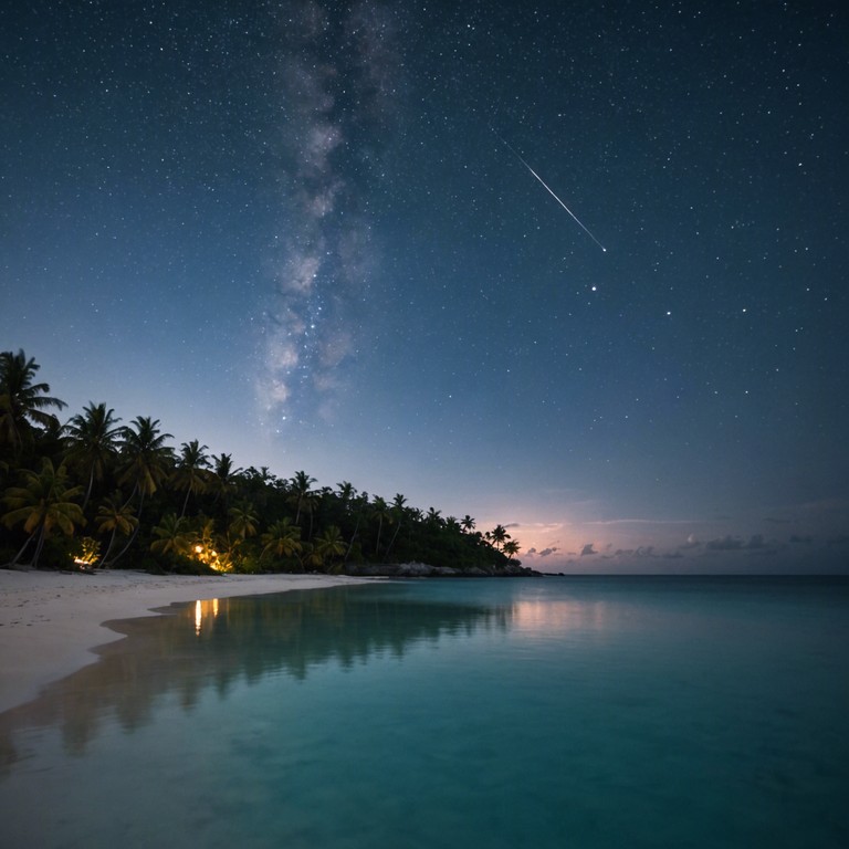 A track embodying the romantic pulse of the caribbean night, with intoxicating rhythms on the steel drum setting the tone for an evening of close dances and whispered promises.