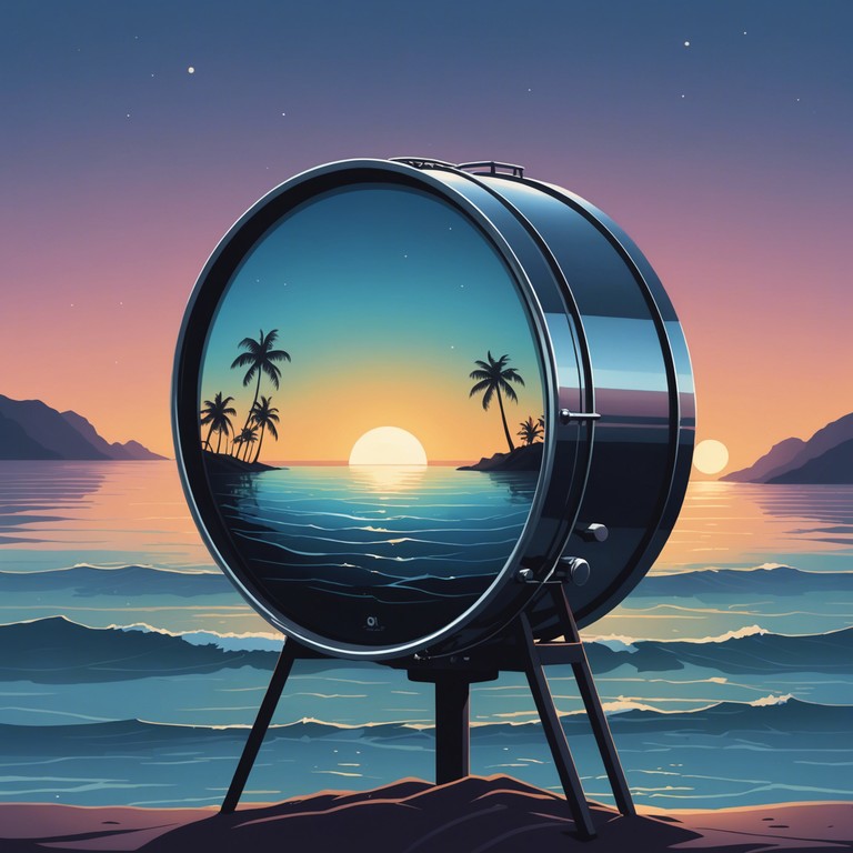 Imagine the heart stirring sounds of a steel drum carrying across the dusk lit beaches, echoing tales of romance and the bittersweet pangs of what once was. This alternative take intensifies the emotional pull, drawing on softer, more reflective musical phrases to enhance the sense of nostalgia and romantic yearning.