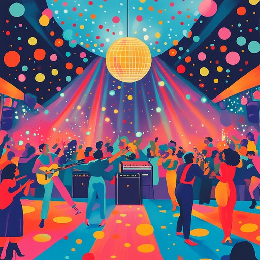 An exhilarating instrumental track that captures the essence of the 1970s with funky bass lines, groovy disco beats, and electrifying guitar solos. The music takes listeners on a journey through the vibrant nightlife of the era, evoking images of dance floors, flashing lights, and carefree celebrations.