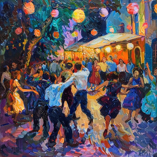 Dynamic balkan festival vibe featuring accordion with electrifying rhythms and high energy composition. Perfect for restless dancers and lively gatherings.