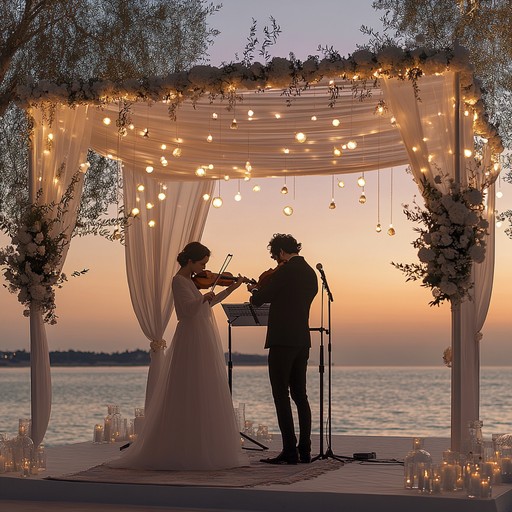 A heartwarming instrumental piece featuring delicate melodies that capture the essence of love and commitment under the chuppah. Best suited for traditional jewish weddings, the soothing sounds create an intimate and unforgettable atmosphere.