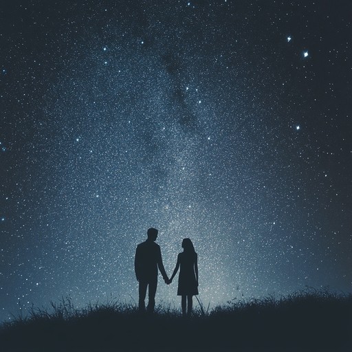 A serene downtempo instrumental piece that weaves soft melodies with lush harmonies evoking the tender emotions of a romantic night under the stars