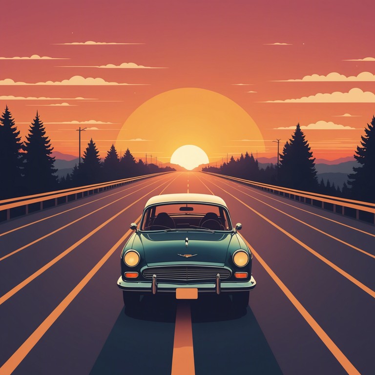 A soulful exploration of funk and soul fusion, capturing the essence of a carefree 70s summer drive with upbeat rhythms and a signature funky bassline, complemented by syncopated guitars and infectious beats.